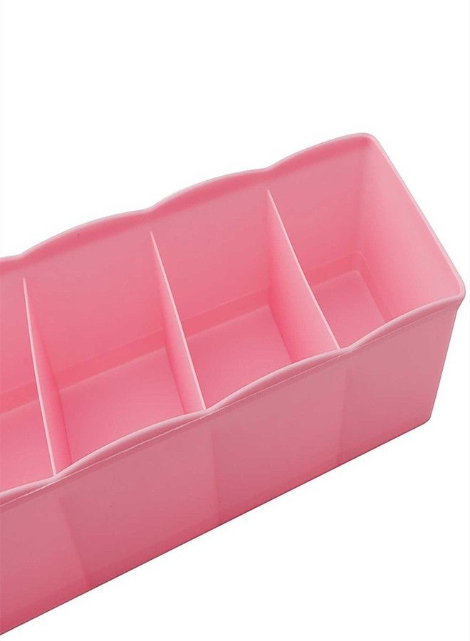 Inditradition Socks Undergarments Storage Drawer Organizer (Multicolour, 26.5 x 8.5 x 6.5 cm) -Pack of 8 - Image 4